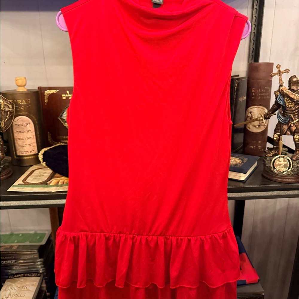 Wild Fable Bold Red Mini sleeveless dress size large